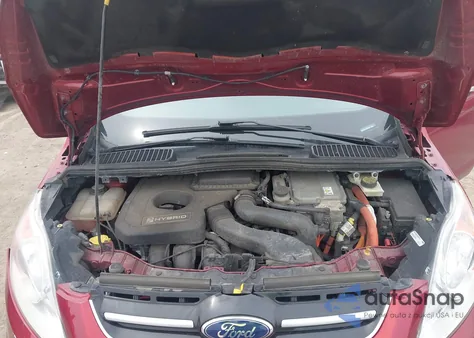 2013 Ford C-Max Hybrid Sel from USA, damaged, VIN 1FADP5BUXDL538287